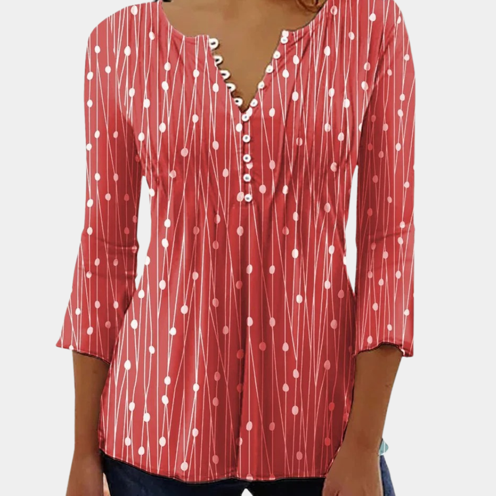 Zara - Camicetta da donna a pois