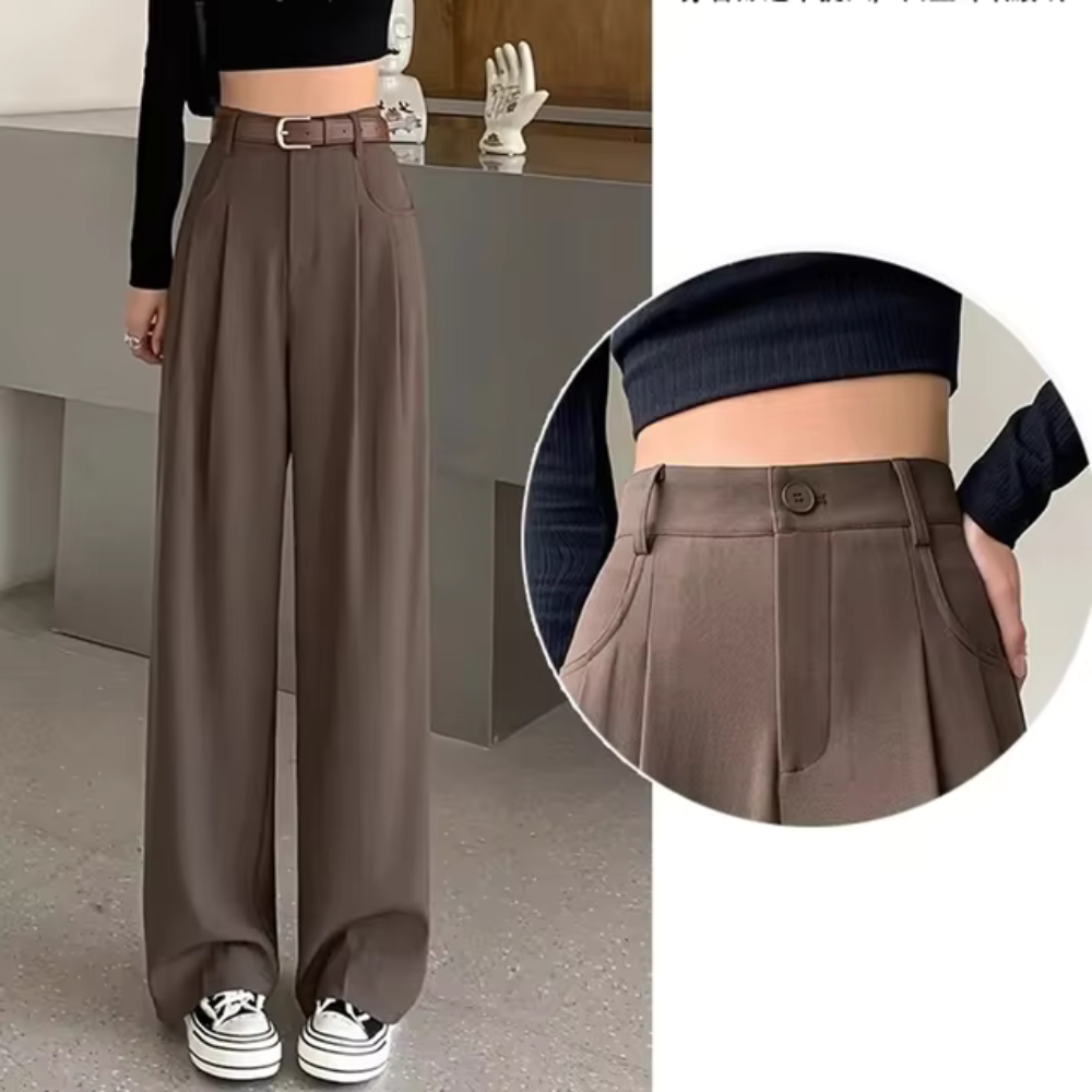 Clare - Comodi pantaloni a vita alta